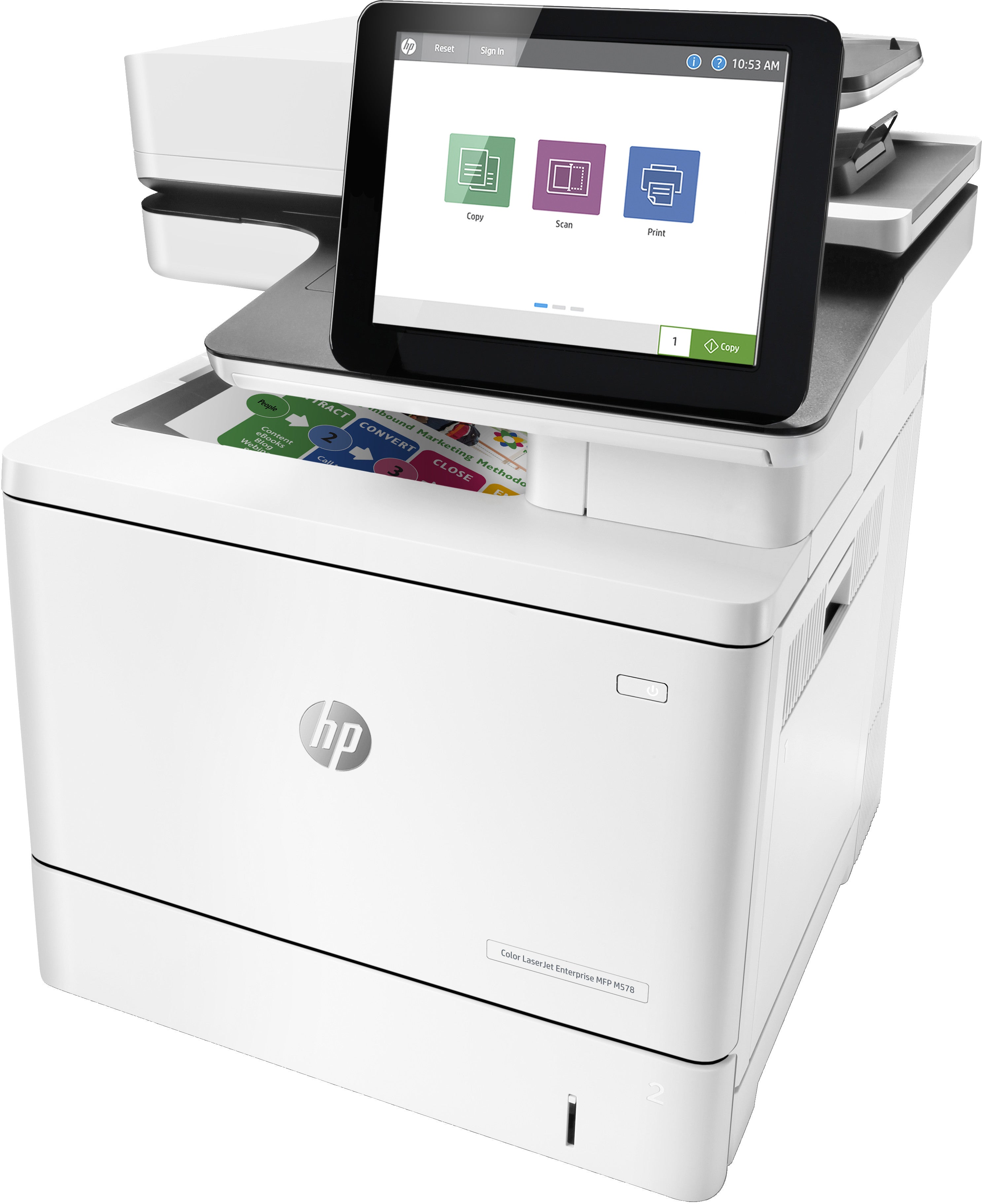 Imprimante multifonction laser couleur HP M578DN EMU2 7ZU85V#B19 