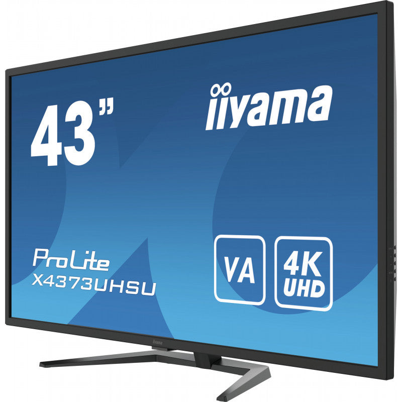 IIYAMA 43" UHD 4K 60 Hz 3 ms X4373UHSU-B1