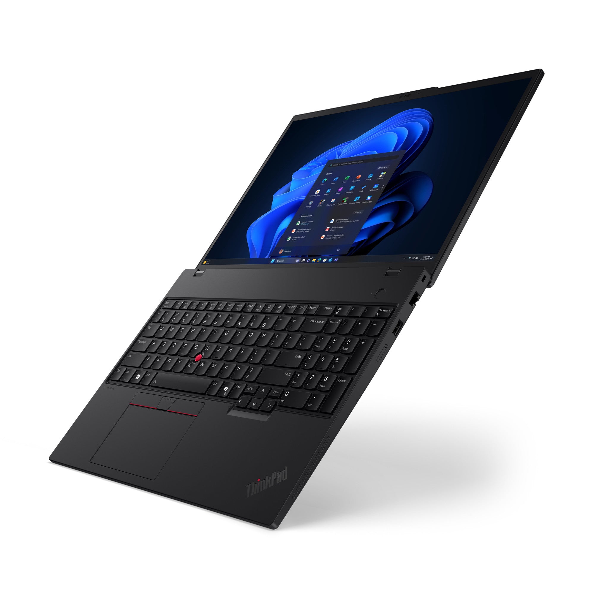 Lenovo ThinkPad T16 Gen 4 (Intel) Intel Core Ultra 5 225U Laptop 40.6 cm (16") WUXGA 32 GB DDR5-SDRAM 1 TB SSD Wi-Fi 6E (802.11ax) Windows 11 Pro German Black 21QE002PGE