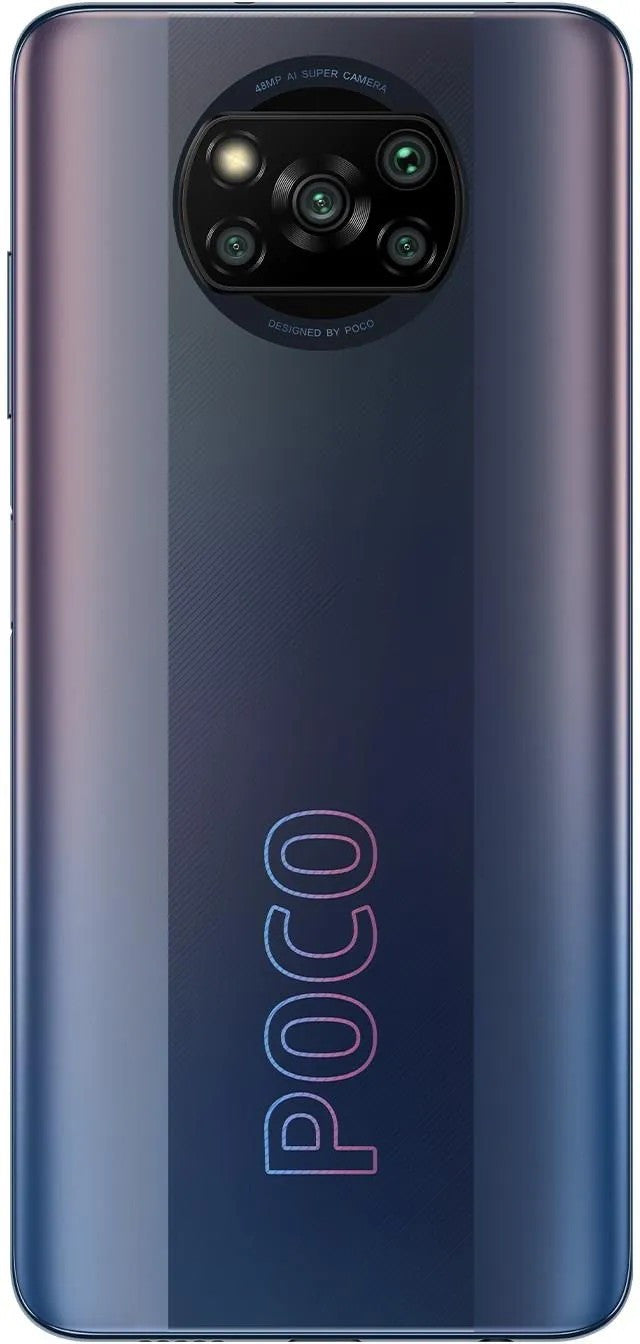 POCO X3 Pro 16,9 cm (6.67") Double SIM Android 11 4G USB Type-C 6 Go 128 Go 5160 mAh Noir MZB08UKEU