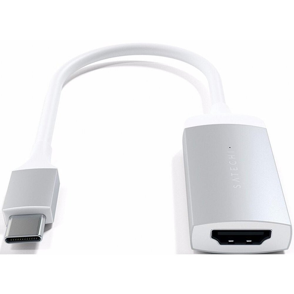 Satechi Adaptateur USB-C vers HDMI 4K Argent ST-TC4KHAS