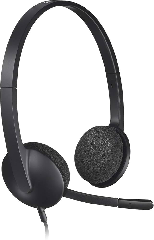 LOGITECH H340 USB - headset Zwart USB 981 - 000475 - Compridis