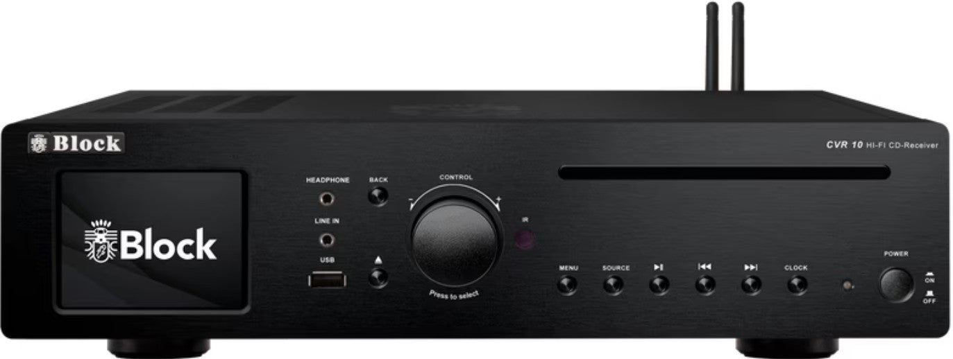 Audioblock CVR-10 stereo Black 165655