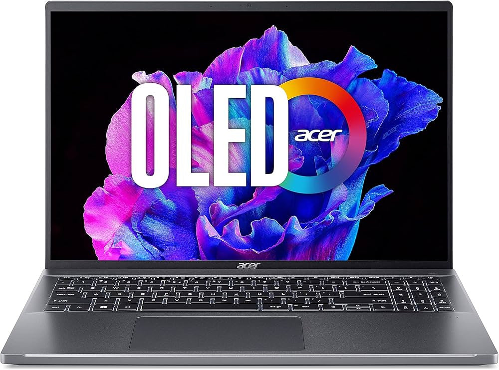 ACER Swift OLED Go 16/I7-1355U/16 Go/512 Go/16" W11H/QWERTZ NX.KFSEG.00C