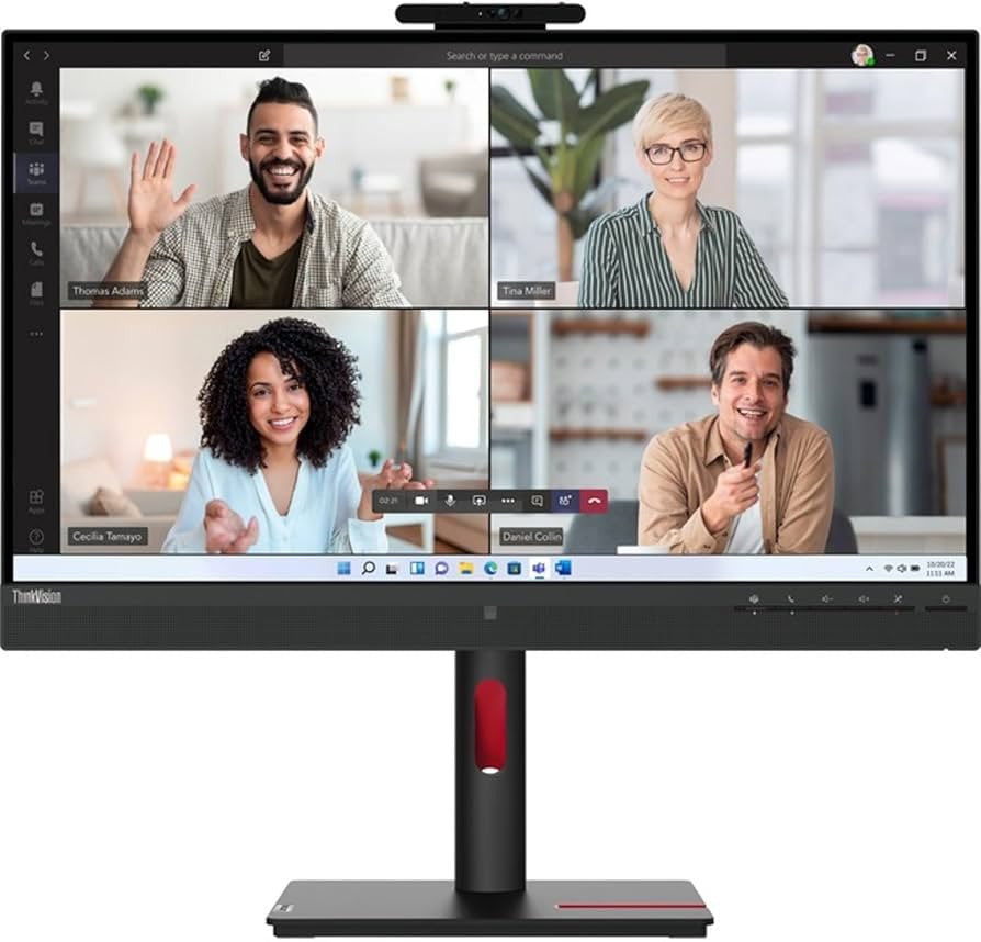 Lenovo ThinkVision T27hv-30 LED display 68,6 cm (27") 2560 x 1440 pixels Quad HD Noir