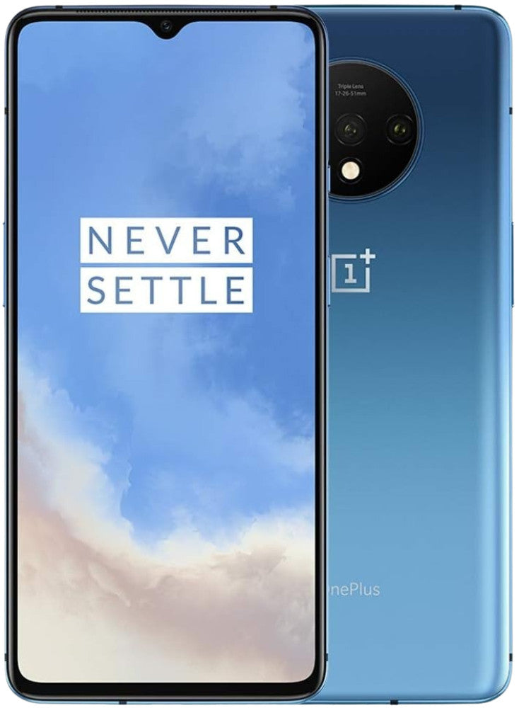 OnePlus 7T 16,6 cm (6.55") Double SIM Oxygen OS 4G USB Type-C 8 Go 128 Go 3800 mAh Bleu 5011100748