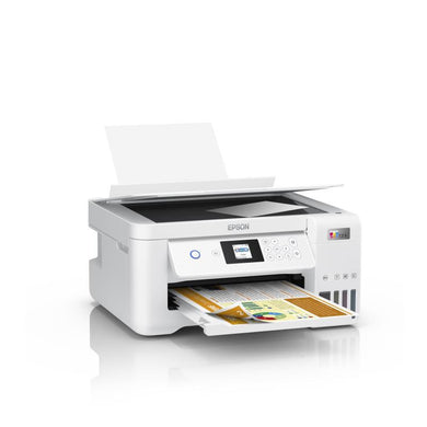 Epson EcoTank ET-2856 Imprimante multifonction A4 Wi-Fi – Encre grand rendement – Blanc