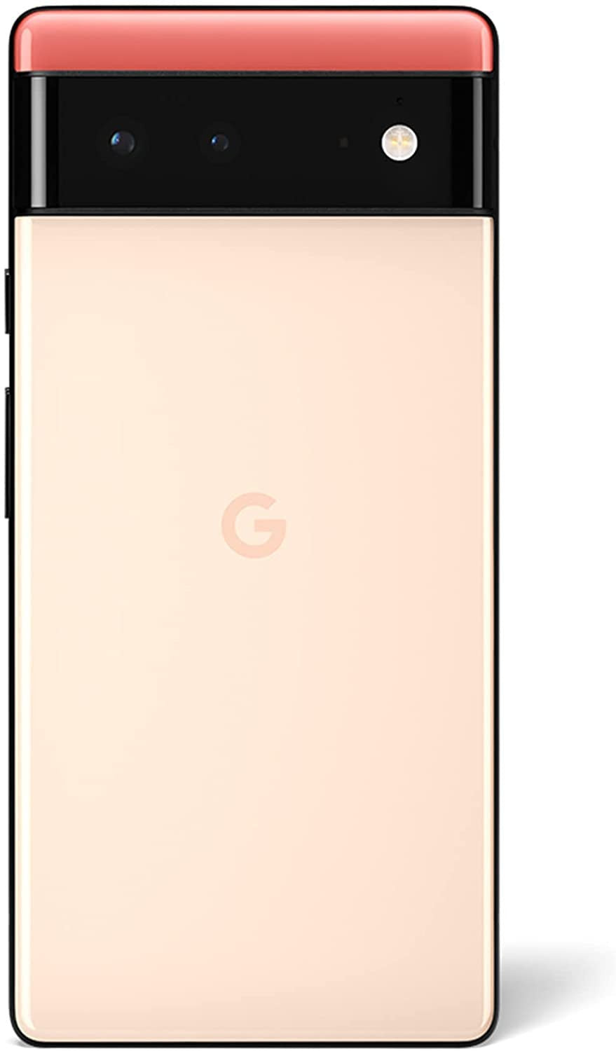 Google Pixel 6 16,3 cm (6,4") Double SIM Android 12 5G USB Type-C 8 Go 128 Go 4614 mAh Corail