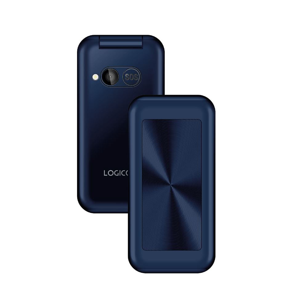 LOGICOM Téléphone portable Fleep 450 Bleu 4G Fleep450blue
