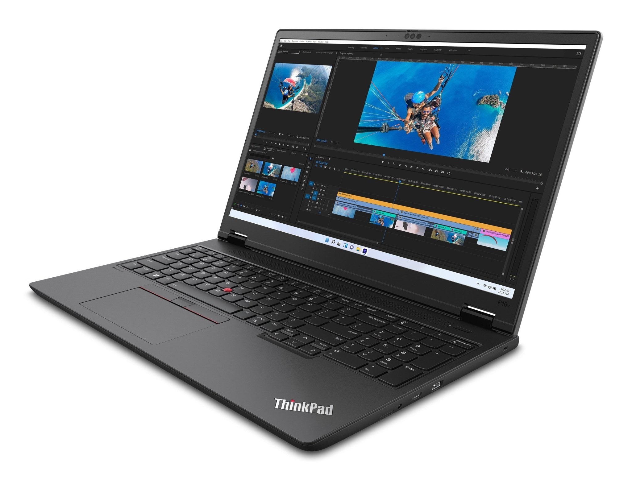 LENOVO ThinkPad P16V G2 Ultra 7 - 165H 32GB 1TB W11P QWERTY VS 21KYS4DYMH - Compridis