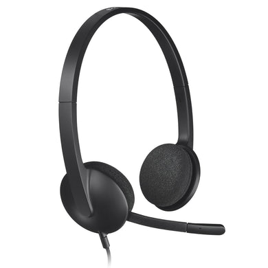 Logitech H340 USB Computer Headset Met digitale audio 981 - 000475 - Compridis
