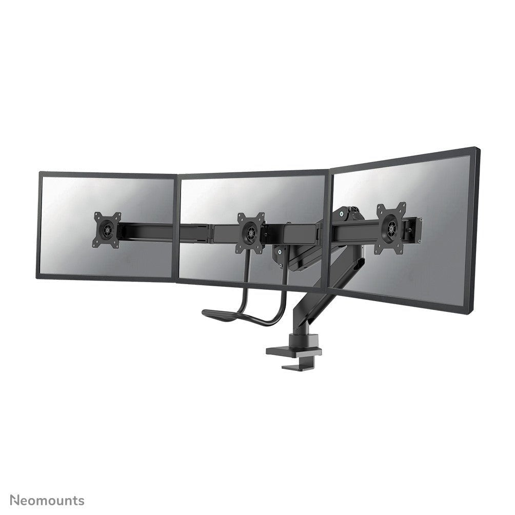 Neomounts NM - D775DX3BLACK Monitorarm 17 - 27" - gasveer - Topfix - 180° - stop NM - D775DX3BLACK - Compridis