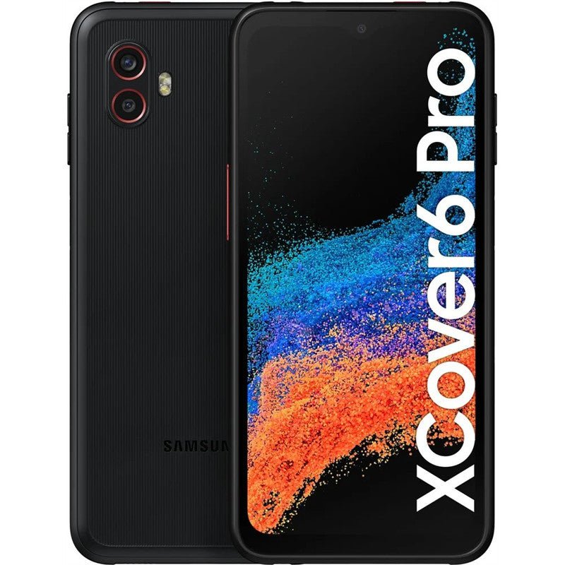 SAMSUNG Galaxy Xcover6 Pro SM-G736BZKDEEB 128GB Zwart - Compridis