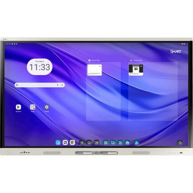 SMART Technologies MX286-V5 interactief whiteboard 2,18 m (86") 3840 x 2160 Pixels Touchscreen Zilver USB / Bluetooth MX286-V5-5A - Compridis