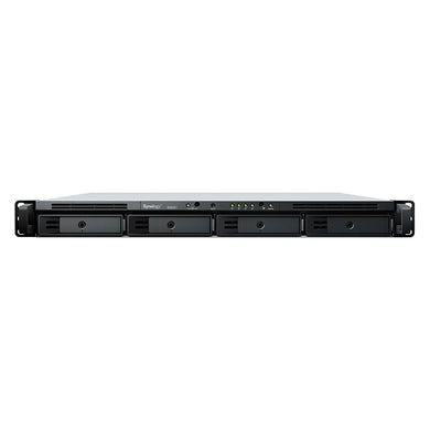 SYNOLOGY 4-bay 1U Rack NAS Quad Core 2GB 1X1GBE RS822RP+ - Compridis