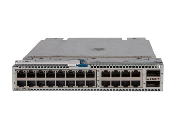 HPE 5930 24 ports 10GBase-T + 2 ports QSFP+ avec module de commutation réseau MacSec 10 Gigabit