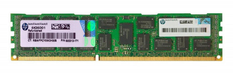HP Mémoire DIMM 32 Go 4RX4 PC3L-8500R-9 632203-001 