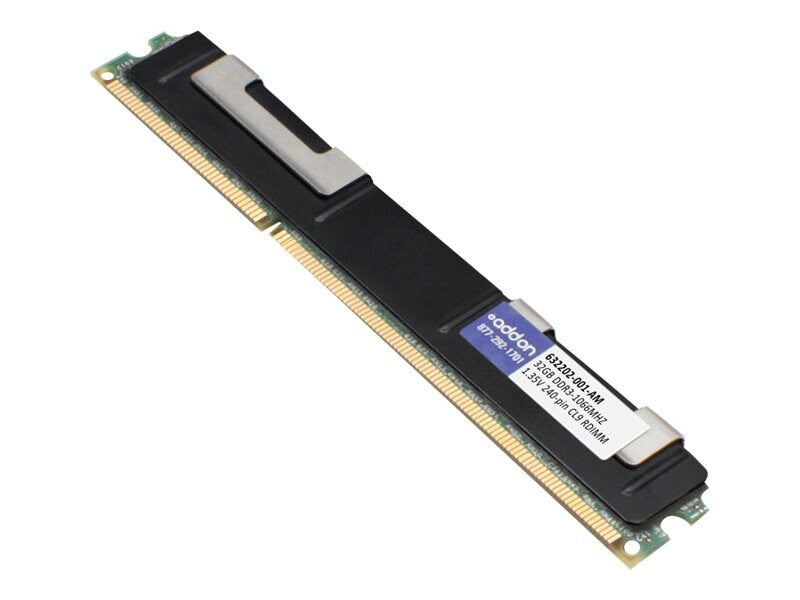 HPE 632202-001 memory module 16 GB 1 x 16 GB DDR3 1333 MHz ECC